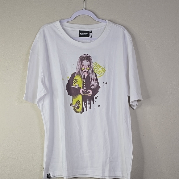 Freshhoods wait a momment oversized Short Sleeve Tee size Medium. - Picture 1 of 10